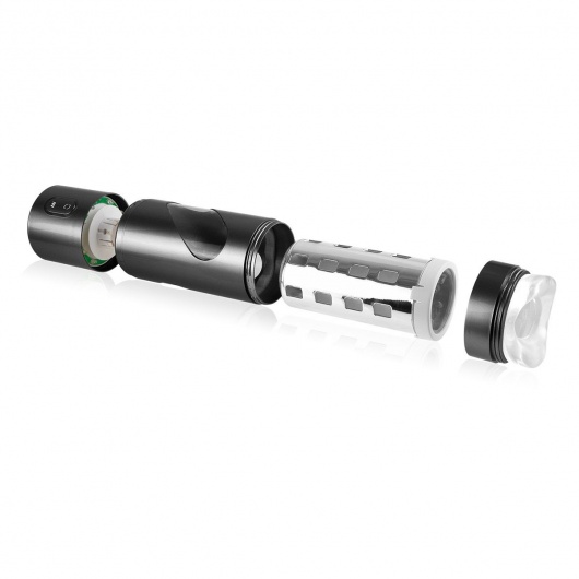 Перезаряжаемый мастурбатор-ротик Extreme Toyz Rechargeable Roto-Bator Mouth - Pipedream - в Шахтах купить с доставкой