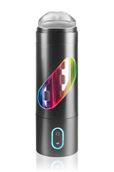 Перезаряжаемый мастурбатор-ротик Extreme Toyz Rechargeable Roto-Bator Mouth - Pipedream - в Шахтах купить с доставкой