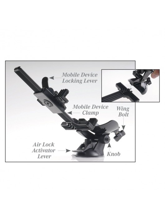 Перезаряжаемый мастурбатор-вагина с держателем для мобильных устройств Extreme Toyz Me - Pipedream - в Шахтах купить с доставкой