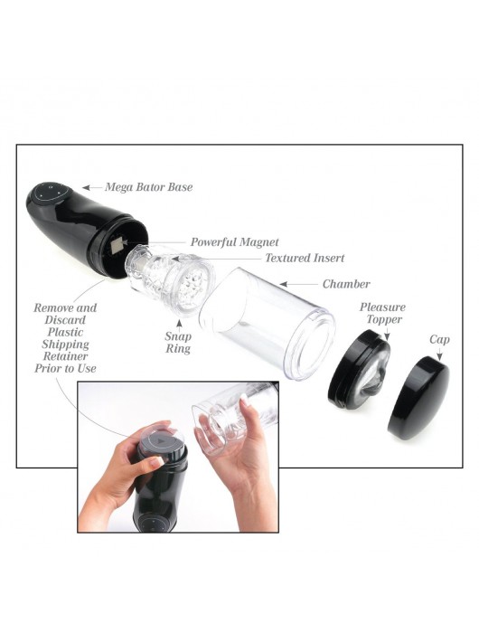 Перезаряжаемый мастурбатор-вагина с держателем для мобильных устройств Extreme Toyz Me - Pipedream - в Шахтах купить с доставкой