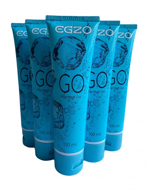 Набор из 5 пролонгирующих лубрикантов на водной основе Egzo Go (по 100 мл.) - EGZO - купить с доставкой в Шахтах