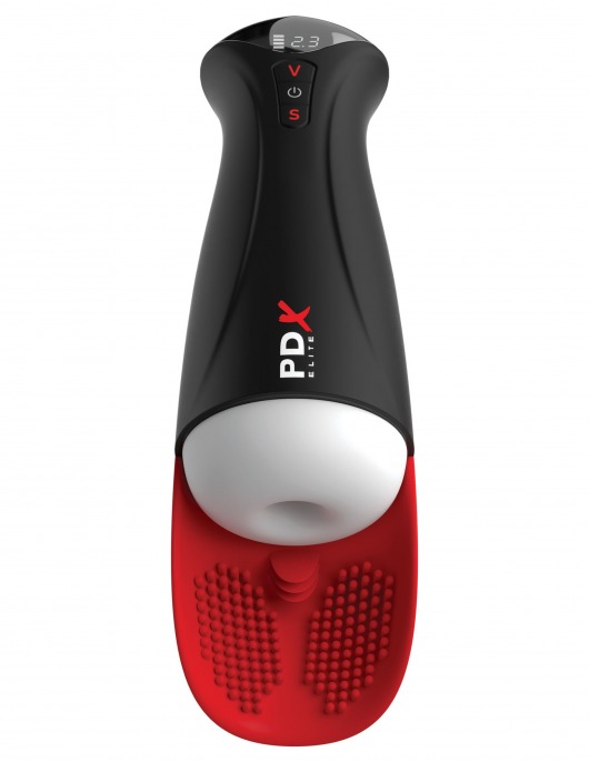 Мастурбатор в колбе с вибрацией Fuck-O-Matic Pro XL - Pipedream - в Шахтах купить с доставкой