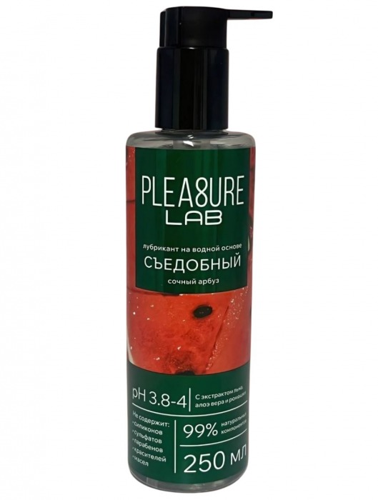 Лубрикант на водной основе Pleasure Lab с ароматом арбуза - 250 мл. - Pleasure Lab - купить с доставкой в Шахтах