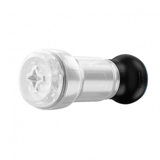 Набор PowerBlow   Feel Pocket Stroker Crystal: мастурбатор и интерактивная насадка - Kiiroo - в Шахтах купить с доставкой