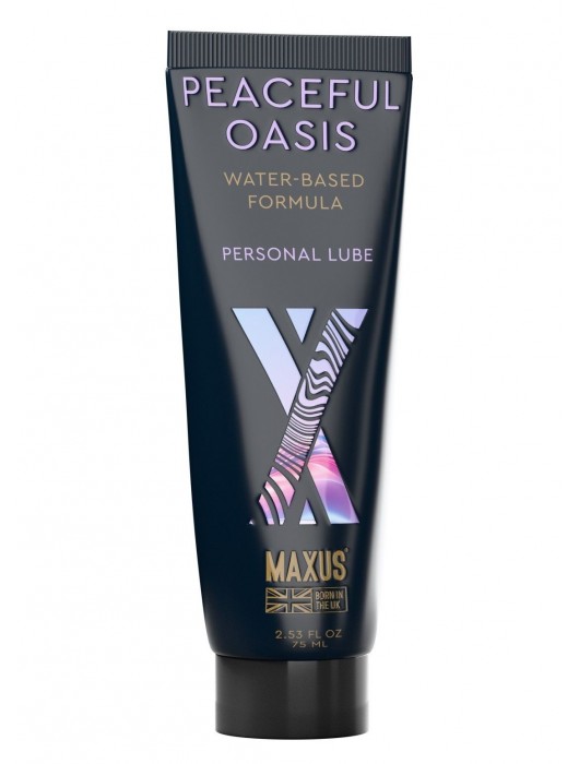 Интимный гель на водной основе MAXUS Peaceful Oasis - 75 мл. - Maxus - купить с доставкой в Шахтах