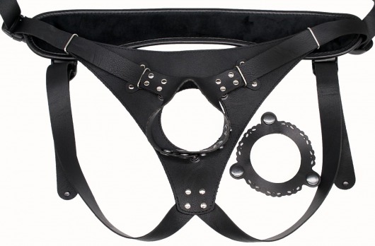 Пояс Hard Brutal для больших насадок - LOVETOY (А-Полимер) - купить с доставкой в Шахтах