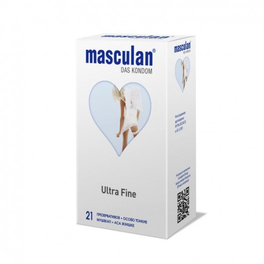 Особо тонкие презервативы Masculan Ultra Fine - 21 шт. - Masculan - купить с доставкой в Шахтах