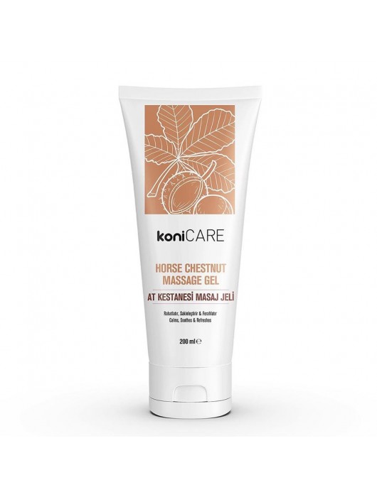 Расслабляющий массажный гель Konicare Horse Chestnut Massage Gel - 200 мл. - KoniCARE - купить с доставкой в Шахтах
