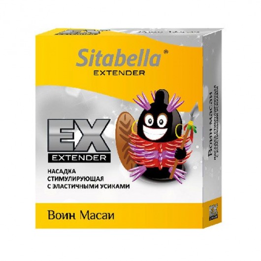 Стимулирующая насадка Sitabella Extender  Воин Масаи - Sitabella - купить с доставкой в Шахтах