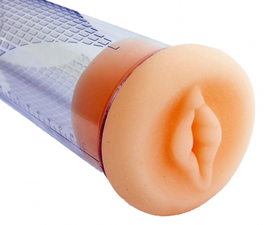 Телесный уплотнитель для вакуумной помпы в виде вагины - Boys of Toys - в Шахтах купить с доставкой