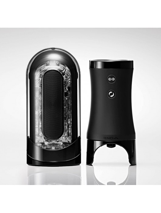 Набор Tenga Flip Zero Electronic Vibrotation: мастурбатор с вибрацией и устройство вращения - Tenga - в Шахтах купить с доставкой
