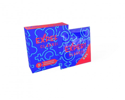 Презервативы увеличенного размера Expert Classic XXL - 3 шт. - Expert - купить с доставкой в Шахтах