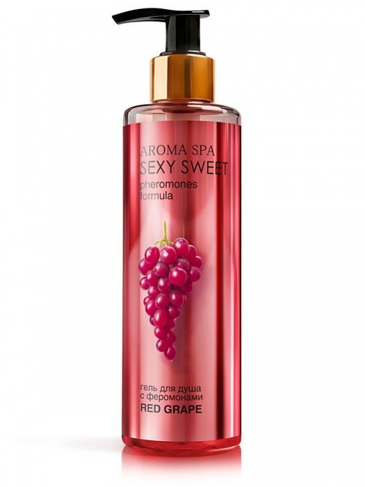 Гель для душа с феромонами и ароматом винограда Red Grape - 200 мл. -  - Магазин феромонов в Шахтах
