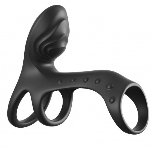 Черная насадка на пенис Ultimate Couples Cage Pro - Pipedream - в Шахтах купить с доставкой