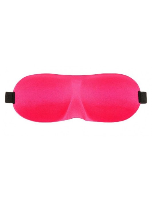 Розовая глухая маска на резинке - Sitabella - купить с доставкой в Шахтах