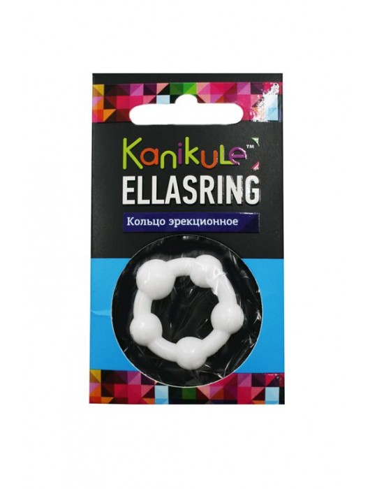 Цветное эрекционное кольцо с шариками Ellasring - Sitabella - в Шахтах купить с доставкой