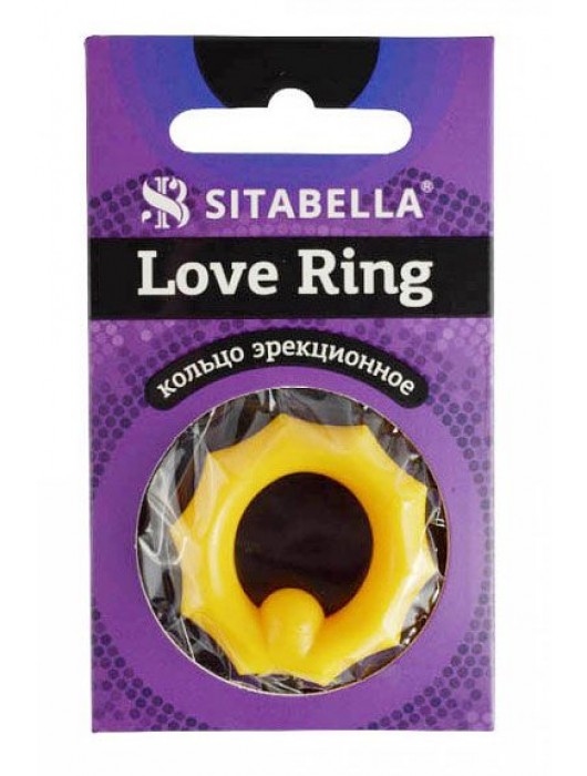 Цветное эрекционное кольцо Love Ring - Sitabella - в Шахтах купить с доставкой