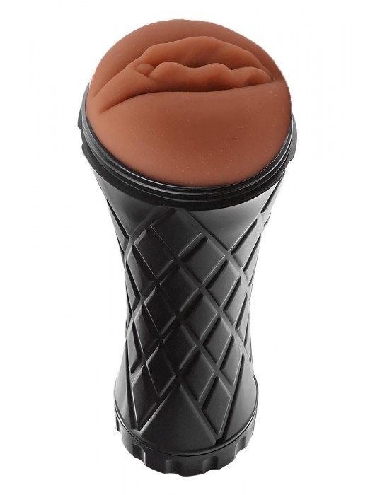 Коричневый мастурбатор-вагина Marly - Dream Toys - в Шахтах купить с доставкой