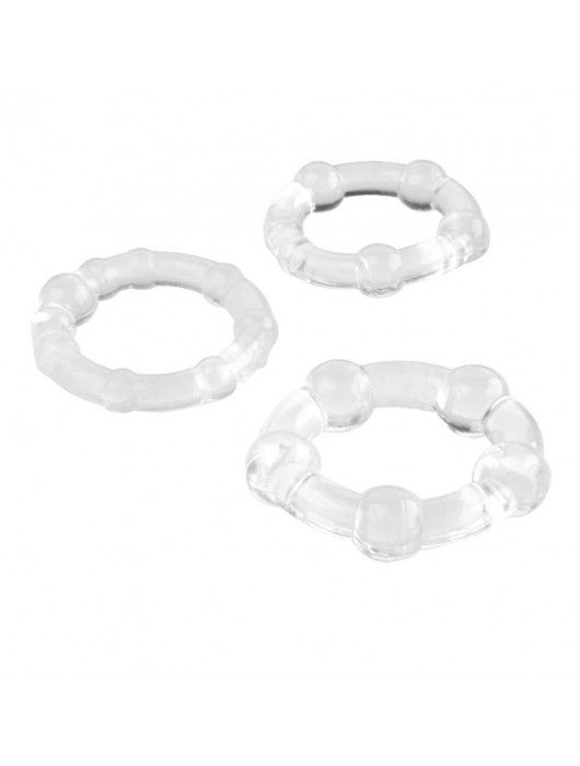 Набор из 3 эрекционных прозрачных колец - Boys of Toys - в Шахтах купить с доставкой