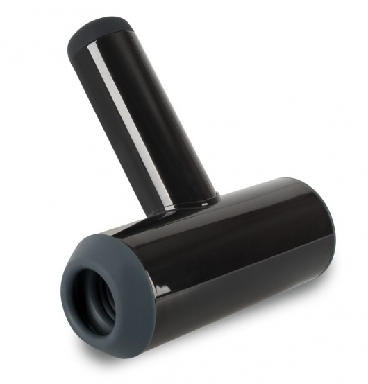 Черный мастурбатор с удобной ручкой Masturbator with 2 Functions - Orion - в Шахтах купить с доставкой