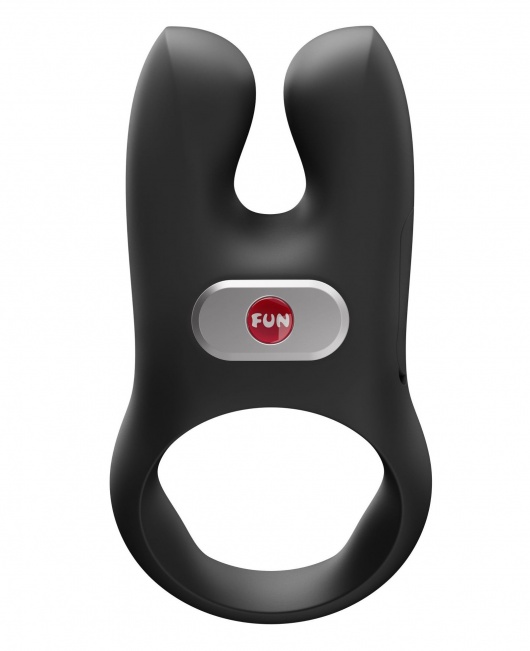 Черное эрекционное виброкольцо Nos - Fun Factory - в Шахтах купить с доставкой