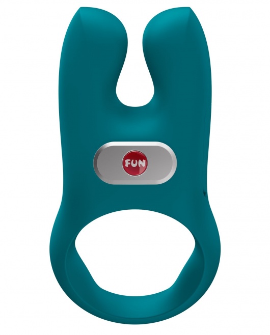 Зеленое эрекционное виброкольцо Nos - Fun Factory - в Шахтах купить с доставкой