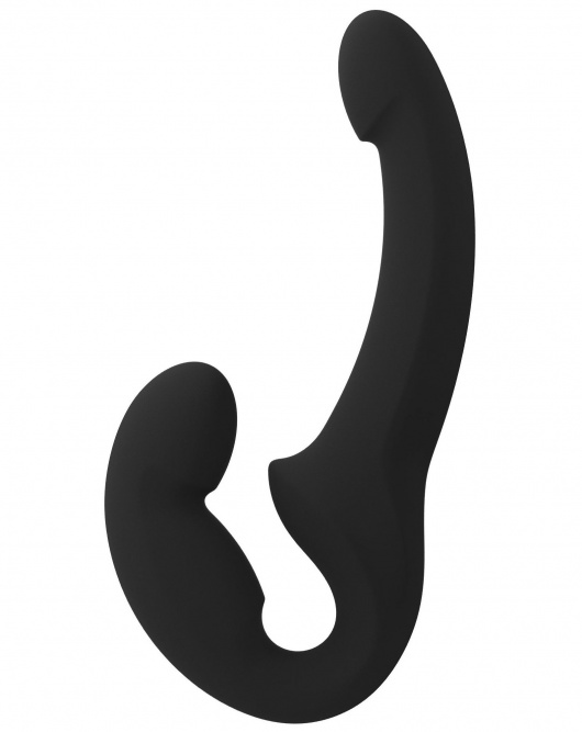 Черный безремневой страпон Share Lite - Fun Factory - купить с доставкой в Шахтах