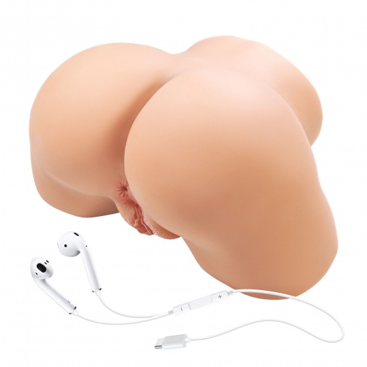 Телесный мастурбатор Olivia с 2 любовными отверстиями - Baile - в Шахтах купить с доставкой