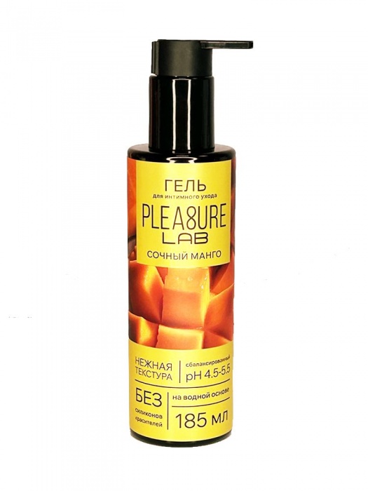 Съедобный лубрикант на водной основе Pleasure Lab с ароматом манго - 185 мл. - Pleasure Lab - купить с доставкой в Шахтах