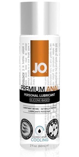 Анальный охлаждающий лубрикант на силиконовой основе JO PREMIUM ANAL COOLING - 60 мл. - System JO - купить с доставкой в Шахтах