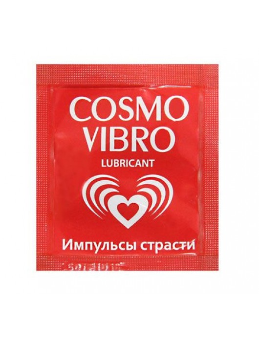 Пробник женского стимулирующего лубриканта на силиконовой основе Cosmo Vibro - 3 гр. - Биоритм - купить с доставкой в Шахтах