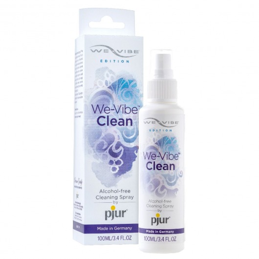 Очиститель для игрушек без спирта We-Vibe Clean - 100 мл. - Pjur - купить с доставкой в Шахтах