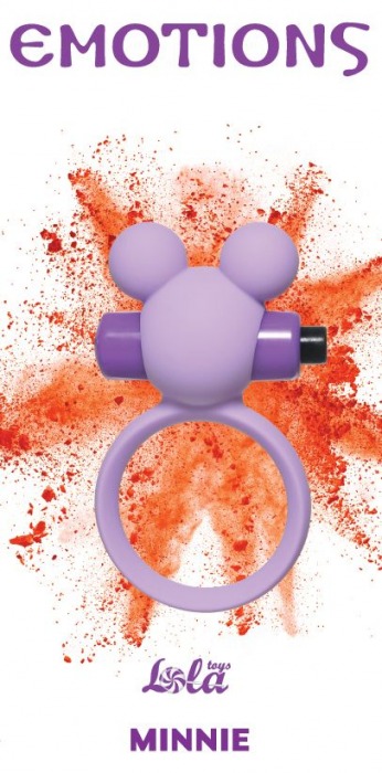 Сиреневое эрекционное виброколечко Emotions Minnie - Lola Games - в Шахтах купить с доставкой