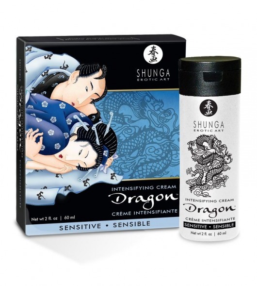 Интимный мужской крем SHUNGA DRAGON SENSITIVE - 60 мл. - Shunga - купить с доставкой в Шахтах