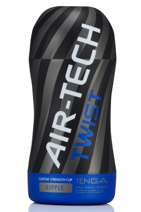 Мастурбатор с регулируемой плотностью обхвата Custom Strength CUP Twist Ripple - Tenga - в Шахтах купить с доставкой