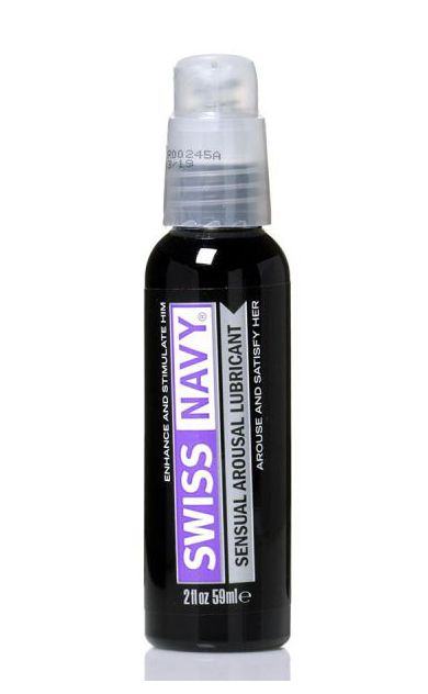 Возбуждающий гель-лубрикант на водной основе Sensual Arousal Lubricant - 59 мл. - Swiss navy - купить с доставкой в Шахтах