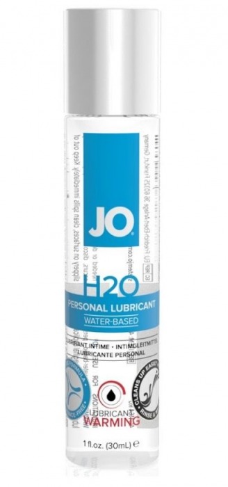 Возбуждающий лубрикант на водной основе JO Personal Lubricant H2O Warming - 30 мл. - System JO - купить с доставкой в Шахтах