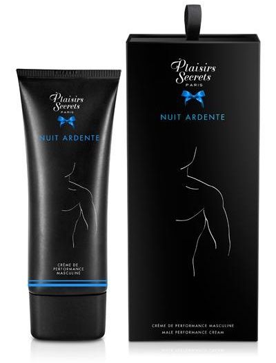 Возбуждающий крем для мужчин Nuit Ardente Creme Performante Plaisirs Secrets - 60 мл. - Plaisir Secret - купить с доставкой в Шахтах