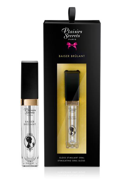 Стимулирующий блеск для губ Baiser Brulant Gloss Plaisirs Secrets - 7 мл. - Plaisir Secret - купить с доставкой в Шахтах
