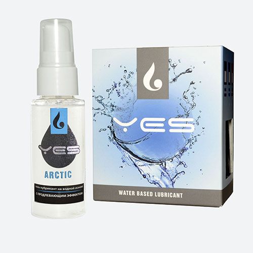 Интимный гель-лубрикант Yes Arctic с продлевающим эффектом - 30 мл. - Sitabella - купить с доставкой в Шахтах
