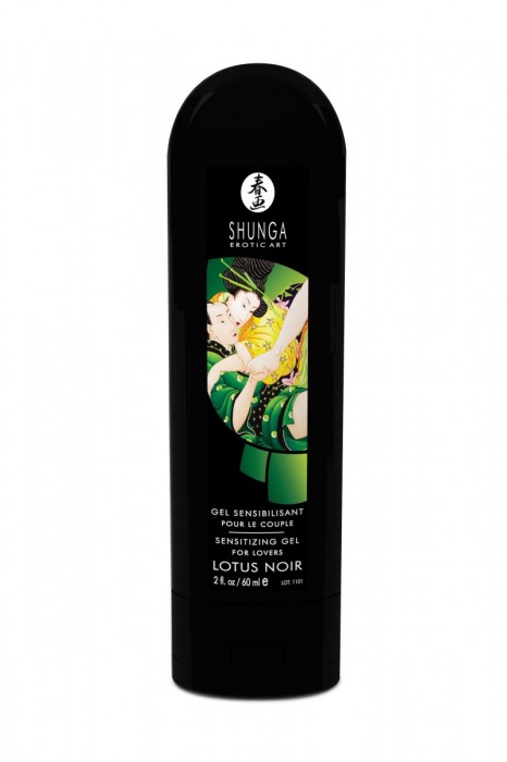 Интимный гель для пар, усиливающий наслаждение, Lotus Noir - 60 мл. - Shunga - купить с доставкой в Шахтах