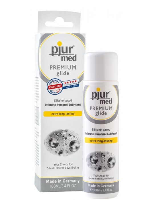 Гипоаллергенный силиконовый лубрикант pjur MED Premium glide - 100 мл. - Pjur - купить с доставкой в Шахтах