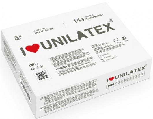 Ультратонкие презервативы Unilatex Ultra Thin - 144 шт. - Unilatex - купить с доставкой в Шахтах