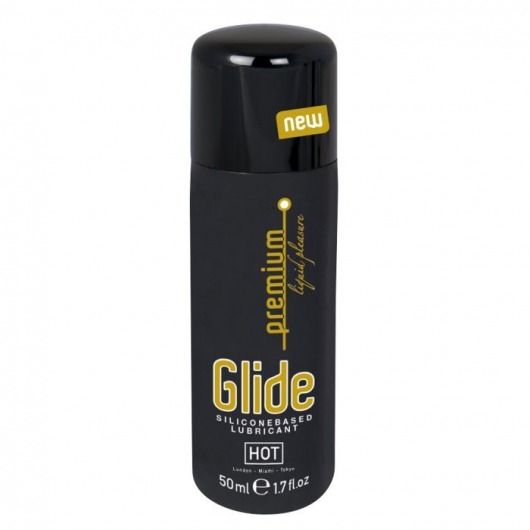 Интимный гель на силиконовой основе Premium Glide - 50 мл. - HOT - купить с доставкой в Шахтах
