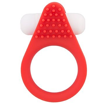 Красное эрекционное кольцо LIT-UP SILICONE STIMU RING 1 RED - Dream Toys - в Шахтах купить с доставкой