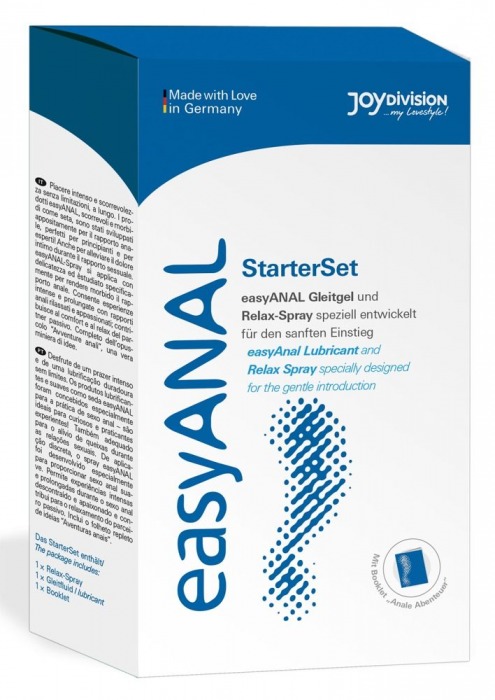 Набор лубрикантов для анального секса easyANAL Starter Set - Joy Division - купить с доставкой в Шахтах