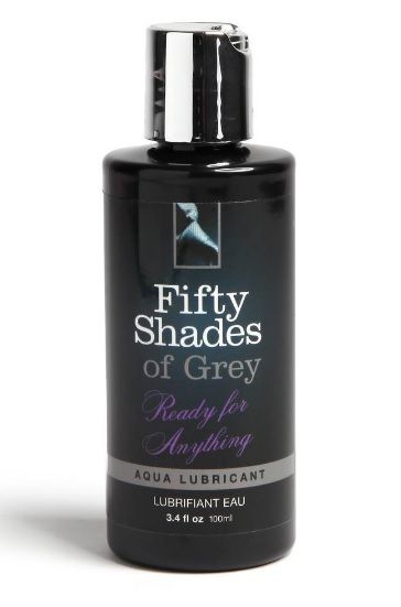 Лубрикант на водной основе Ready for Anything Aqua Lubricant - 100 мл. - Fifty Shades of Grey - купить с доставкой в Шахтах