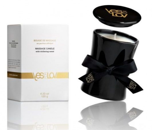 Массажная свеча Titillating Massage Candle - 120 мл. - YESforLOV - купить с доставкой в Шахтах