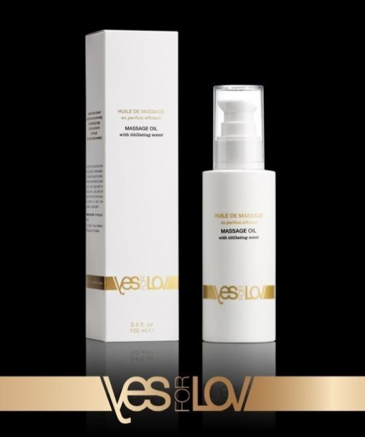 Массажное масло TITILLATING MASSAGE OIL - 100 мл. - YESforLOV - купить с доставкой в Шахтах
