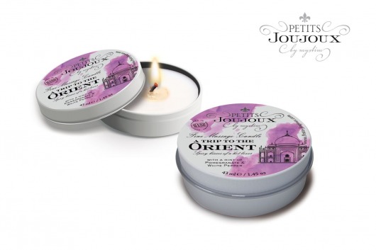 Массажная свеча Petits Joujoux Orient с ароматом граната и белого перца - 33 гр. - MyStim - купить с доставкой в Шахтах